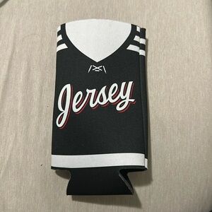 Tall boy NJ Devils koozie